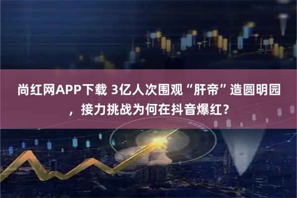 尚红网APP下载 3亿人次围观“肝帝”造圆明园，接力挑战为何在抖音爆红？